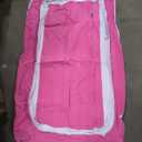 RAPTAVIS Kids Air Mattress Inflatable Toddler Travel Bed with Sides,Pink