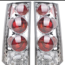 Boine Tail Light Compatible With 20032023 Chevy Express GMC Savana Van 1500 2500 3500 Driver and Passenger Side Rear Light Brake Lamps (White)