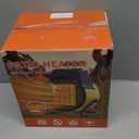 Outdoor Heater for Patio, 1500W Electric Garage Outdoor Heaters with 3 Modes, 3s Fast Heating, with Overheat Protection, Electric Space Heaters for Patio, Garage, Greenhouse, Office