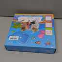 Water Doodle Mat - Kids Painting Writing Color Doodle Drawing Mat Toy Bring Magic Pens Educational Toys for Age 3 4 5 6 7 Year Old Girls Boys Age Toddler Gift (Ocean)