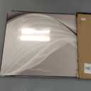 Large Framed Modern Abstract Vertical Wall Art for Living Room, Bright Style Luxury Prints Paintings Artwork for Walls, Minimalist Silver Gray Pictures for Hallway Entryway Foyer Stair Office Wall Decor 30x60 In (Flowing Elegance)