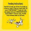 4 x Temptations Classic Treats for Cats Tasty Chicken Flavor 16 Ounces (Pack of 4)
