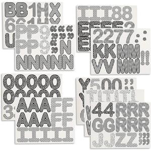 Juvale Bulletin Board Alphabet Letters and Numbers (144 Count )