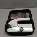 Unique sewing experience: Handheld sewing machine with storage box, portable package, mini sewing machine for travel, including various accessories and tools