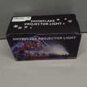 Snowflake Christmas Projector Lights Outdoor 2025 Upgraded Triple Head Snowflake Projector with Timer Waterproof LED Snowfall Projector for Holiday for Christmas Decoration