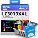 Skydo LC3019XXL Ink Cartridges Replacement for LC3019 XXL LC 3019-XXL LC3019 Work with MFC-J5330DW MFC-J6530DW MFC-J6730DW MFC-J6930DW Printers (Black, Cyan, Magenta, Yellow, 4 Pack)