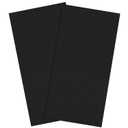 2Pack Anodized Aluminum Sheet 6 x 12 x 1/16(0.06") Inch Black Anodized Aluminum Metal Plates Engraving Blanks for Laser Engraving, DIY, 1.5MM Thin Decorative Aluminum Metal Sheets for Crafting (6"x12"x1/16", Black)