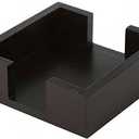 Thirstystone Dark Walnut Wood Coaster Holder for Square Coasters 5.25" x 5.25"