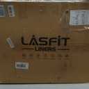 LASFIT Floor Mats and Cargo Liner for Ford Escape 2013-2019 All Weather Protector TPE Custom Fit Car Floor Liners, 1st & 2nd Row & Trunk Mat Combo Set, 4PCS Black