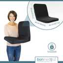 Bonmedico Firm Orthopedic Donut Pillow and Home Office Soft Seat Cushion (All-in-one Cushion)