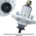 3 Pack AM143469 Spindle Assembly Replaces John Deere AM137483, AM136733, AM143469, AM134292, AM137097 for John Deere X300, X300R, X304, X310, X324, Z225, Z245 Lawn Tractors