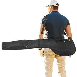 Sunday Golf Bag, Portable Foldable Golf Club Travel Bag, Holds 8-10 Golf Clubs, Waterproof Mini Carrying Golf Bag for Women, Men