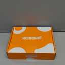 oneisall Cordless Horse Clippers,Low Noise 2 Speed Grooming Clippers,Horse Trimmer Shaver Kit for Matted Long Hair,Detachable Stainless Steel Blade Grooming Kit for Thick Coat (Gold)