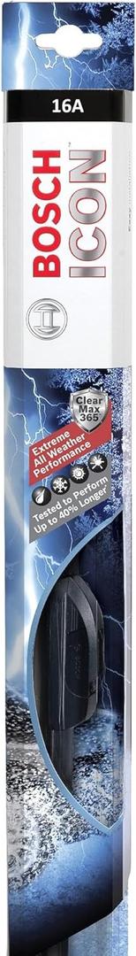 BOSCH 16A ICON Premium Beam Wiper Blade; 16" - Single