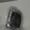 Brightown Plug In Space Heater for Indoor Use, 800W Small Wall Outlet Heater with Remote and Thermostat, LED Display, 12H Timer, Overheat Protection for Bathroom Bedroom Office Home (Silver)