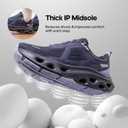 NORTIV 8 Women's Cushioning Walking Shoes Non Slip Breathable Comfortable Workout Running Tennis Jogging Gym Athletic MovePropel Fashion Sneakers,Size 11,Dark Purple