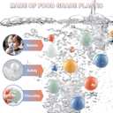 Clear Ball Pit Balls - Crush Proof Plastic Toy Balls for Boys and Girls