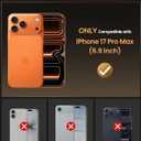 Vihibii for iPhone 17 Pro Max Case Wallet with Card Holder (4 Cards) [RFID Blocking] & Slide Camera Cover, Military Grade Drop Protection, Rugged Back & Silicone Edge Phone Case 6.9" 2025, Rose Gold