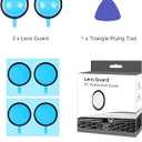 PULUZ Lens Cover for Tesla Cybertruck 2025 / Model Y Juniper 2025 / Model S 2025 / Model 3 2025 Front Bumper Camera, PC Protective Lens Cover Kit