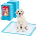 IRIS USA Puppy Pads 100 Count, Dog Training Pads 22"x22", Super Absorbent Leakproof Pee Pads for Dogs, Quick Dry Disposable Potty Training Supplies