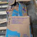 12 x 10 ft Outdoor Storage Shed, Garden Tool Metal Shed with Lockable Entrance, Air Vents and Sloping Roof, Metal Aluminum Waterproof Tool Sheds for Gardens, Patio, Garage, Lawn, Gray