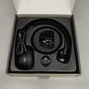 Mopchnic Bluetooth Headset, Wireless Headphone with AI Noise-Canceling Microphone On Ear Wireless Headset with USB Dongle for Computer Office (Black)