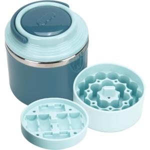 3ml Vial Storage Container, Portable Cooler Cup with Silicone peptide Storage Insert & Stainless Steel Case, Holds Up to 28 Vials, for Diabetic Medication, Fridge & Work Organization (1 short+1 tall with Container)