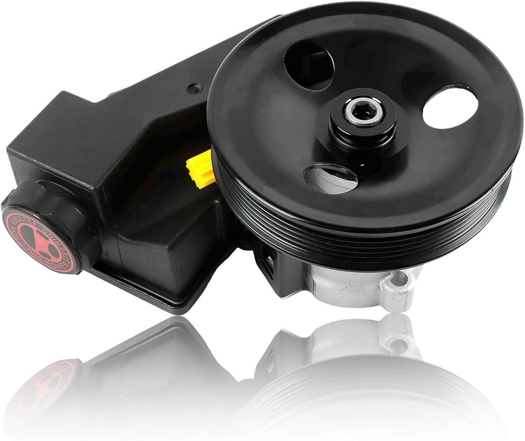 Autodevil 20-61607 Power Steering Pump, Fit for 1999-2004 Grand Cherokee 4.0L, 1999-2000 Grand Cherokee 4.7L, Replacement for 20-61607 5080551AA 5080551AB 5080551AC