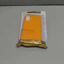 Magnetic for iPhone 16 Case, Compatible with Magsafe, Suction Cup Phone Mount, [2 Screen Protectors][Camera Lens Protector] Silicone Shockproof Protective Slim Phone Cover 6.1", Orange