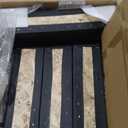 Aurelema 4 Pack Pontoon Boat Dollies, Heavy Duty Boat Dollies with High Load Capacity, 8 Protective Pads for Pontoon & Fishing Boats, Marina Dock Storage