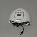 JODSONE U V LED Nail Lamp, Nail Dryer for Gel Polish, Led Light with Automatic Sensor & 4 Timers (Milky White)