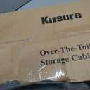 Kitsure 68.1"H Over Toilet Storage Cabinet, Magnetic Door, Adjustable Shelf