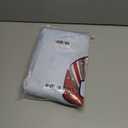 Christmas Red Dwarf Round Table Cloth Fitted Tablecloth,Blue Gradient Table Cover with Elastic Edge Waterproof Table Cloth,Xmas Gift Wreath Circle Table Covers for Kitchen Indoor Outdoor 45-54in