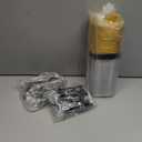 60 Pack 5 OZ Mini Cake Pans with Lids, 3.5x3.5 Inch Mini Cake Tins, Aluminum Foil Square Baking Cups Disposable Cake Containers for Party, Wedding, Birthdays, Black and Gold