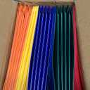 Plastic Two Pocket Folders with Prongs, LAYZZ 30 Pack Heavyweight Letter Size Plastic Folders with Pockets and Prongs, Poly Plastic Folders for Office & School (6 Colors)