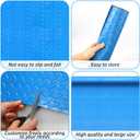 45"x60" Swimming Pool Ladder Mat Pool Ladder Pad with Non-Slip Texture Protective Pool Step Mat Vinyl Pool Liner for Above Ground Swimming Pool Steps Liner Compatible with Pool Ladders Stairs