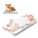 EILISON Baby Scale with Height Measuring - Digital Weight Scale for Infants, Toddlers & Pets - 0.1-44 lbs, Tare Function, Hold Feature, Accurate Baby Weighing Scale for Growth Tracking (White)