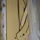 2 in 1 Wooden Cat Hammock, Comfortable and Breathable Hanging Cat Bed with Soft Mattress and PillowSuitable for Cats or Small Dogs