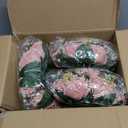 BLOSMON Dusty Pink Flowers Decoration: 6 Pcs Artificial Roses Flowers Balls for Wedding Dinning Table Centerpieces - Fake Silk Kissing Floral Arrangement for Home Party Event