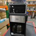 Gevi 10 Cup Drip Coffee Maker with Built-in Grinder, Grind  Brew Burr Combo Coffee Machine with Touch Screen, Programmable, 4-Hour Warm Plate, Permanent Filter, Coffee Carafe (10.7"D x 7.9"W x 17.8"H)