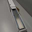 Linear Shower Drain 40" Brushed 304 Stainless Steel | Fast Drainage | Tile Inserted | Stainless Floor Drain Grate | Hair Strainer | Drain Key | The Upgrade for Your Bathroom