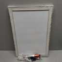 White Board for Wall, 12'' x 18.5'' Magnetic Dry Erase Board, Rustic
