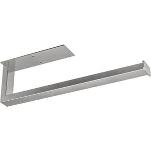 Paper Towel Holder, Paper Towel Holder Under Cabinet Wall Mount or Self Adhesive Paper Towel Bar, Hanging Paper Towel Rack for Kitchen and Bathroom, SUS304 Stainless Steel, Silver