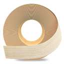 GSCIT Club Oak Edge Banding, 1 1/2 inch x 25ft roll of Veneer Edge Banding - Pre-glued Flexible, Real Wood Tape for Cabinet Repair & Furniture Restoration