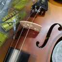 Eastar 4/4 Full Size Violin Set Matte Fiddle for Beginners Adults with Hard Case, Rosin, Shoulder Rest, Bow, Tuner and Extra Strings (Imprinted Finger Guide on Fingerboard), EVA-3