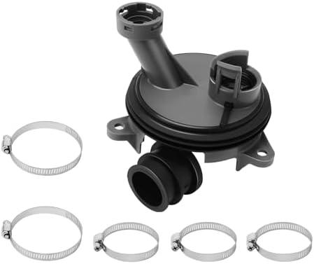 WD19X25278 Dishwasher Diverter Valve Kit For Whirlpool, GE,Kenmore, Maytag, Amana Other Brand, Replaces WD00X25260, WD18X21678, WD19X25259,AP6871922 (WD19X25278)