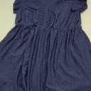 Eytino Plus Size Dresses for Women Summer Ruffle Cap Sleeve Lace V Neck Embroidery Eyelet A Line Dress XL