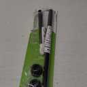 Small Tension Rod 18-32 Inches Black Shower Curtain Rod Heavy Duty Spring Short Tension Curtain Rod No Drilling Adjustable Shower Rod for Closet