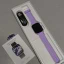 Smart Kids Watch with Fitness Tracker No Phone/APP Needed,19 Sport Mode,1.5" DIY Dial,IP68 Waterproof,Sleep Monitor,Pedometers,Heart Rate,Great Birthday Gift for Boys Girls Teens 6-14 year Olds (Purple)