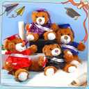 Foilswirl Graduation Bear 2026 with Gown Cap Tassel 14 Navy Blue Graduation Stuffed Animal Plush Bear Toy for Class of 2026 Prek Preschool Kindergarten High School College Graduate Gift